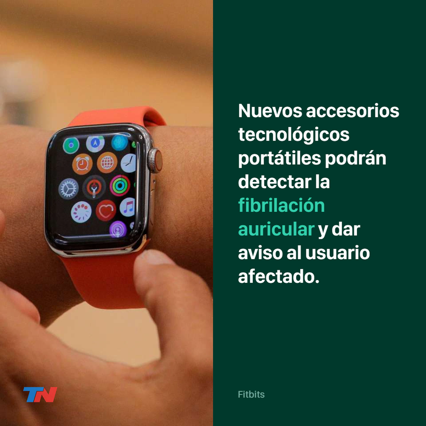 Tecnología portátil podrá detectar fibrilación auricular.